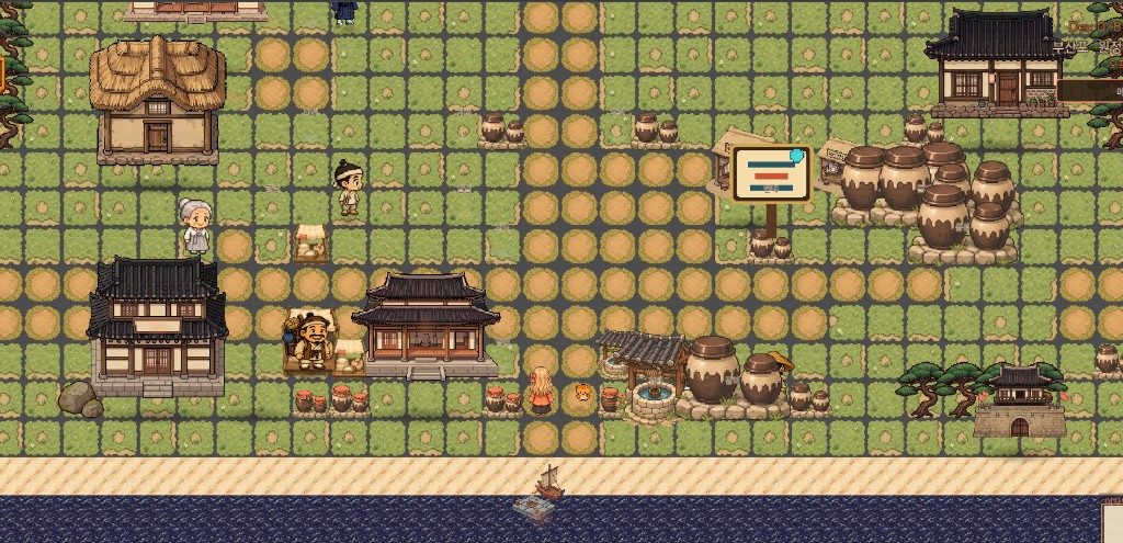 Malggu RPG village map preview